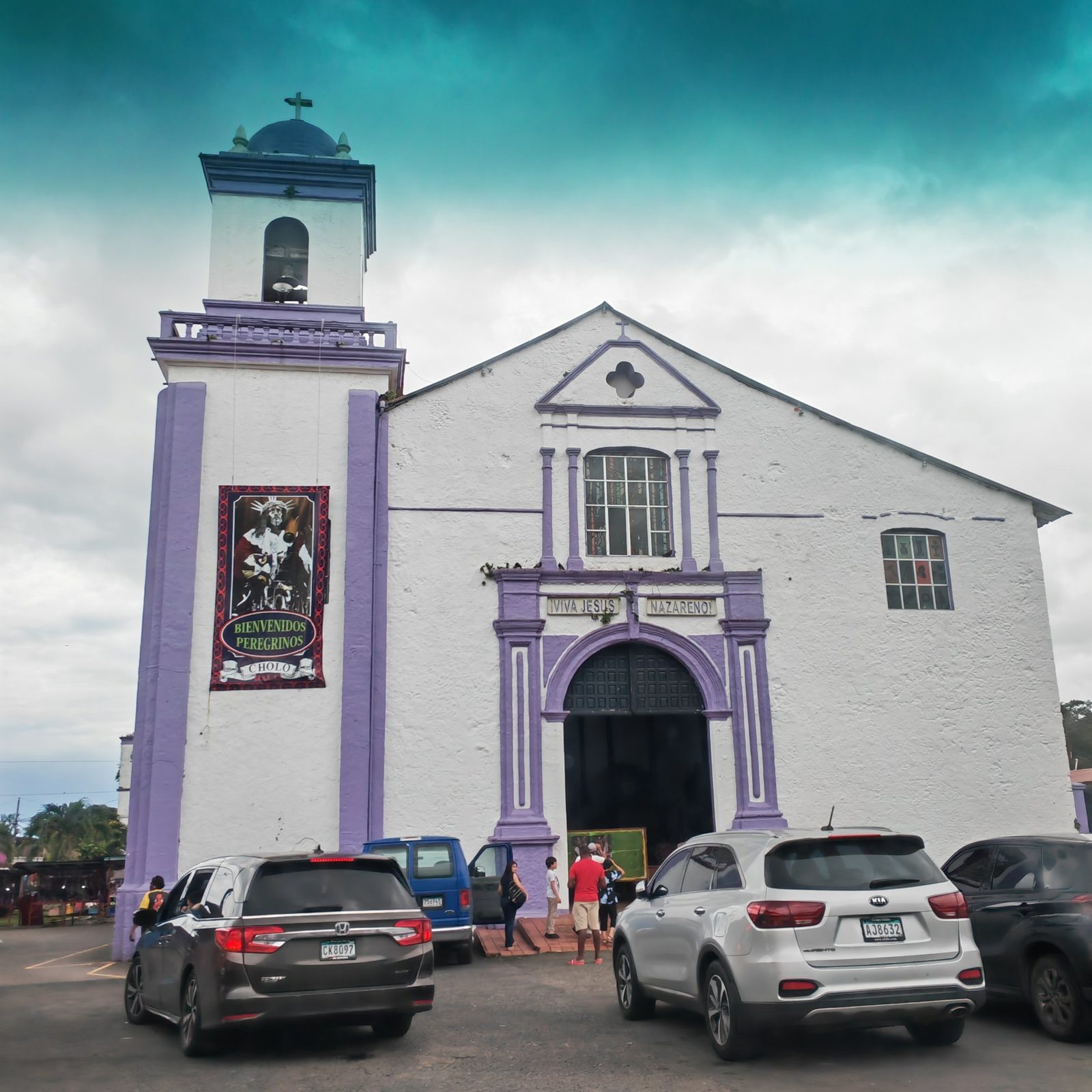 Iglesia de San Felipe, home of the Black Christ, in Portobelo