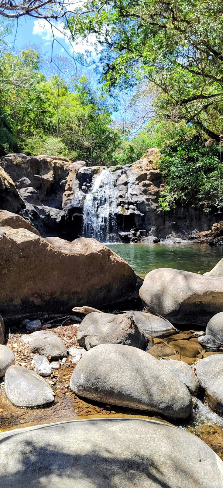 Waterfall and swimming hole in Panama&rsquo;s interior